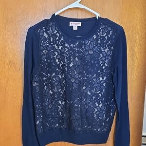 Brooks Brothers Navy Knit Sweater